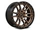 Fuel Wheels Rebel Matte Bronze 6-Lug Wheel; 20x9; 1mm Offset (14-18 Sierra 1500)