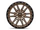 Fuel Wheels Rebel Matte Bronze 6-Lug Wheel; 20x9; 1mm Offset (14-18 Sierra 1500)