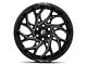 Fuel Wheels Runner Gloss Black Milled 6-Lug Wheel; 20x9; 1mm Offset (14-18 Sierra 1500)