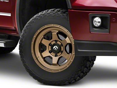 Fuel Wheels Shok Matte Bronze 6-Lug Wheel; 17x9; -12mm Offset (14-18 Sierra 1500)