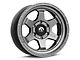 Fuel Wheels Shok Matte Gunmetal 6-Lug Wheel; 17x9; -12mm Offset (14-18 Sierra 1500)