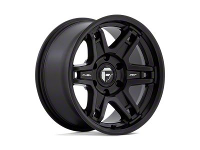 Fuel Wheels Slayer Matte Black 6-Lug Wheel; 18x8.5; 1mm Offset (14-18 Sierra 1500)