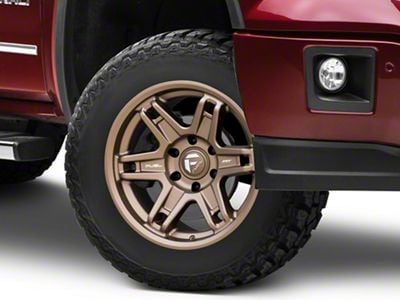 Fuel Wheels Slayer Matte Bronze 6-Lug Wheel; 18x8.5; 1mm Offset (14-18 Sierra 1500)