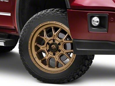 Fuel Wheels Tech Matte Bronze 6-Lug Wheel; 20x10; -18mm Offset (14-18 Sierra 1500)