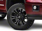Fuel Wheels Vapor Matte Black Double Dark Tint 6-Lug Wheel; 20x9; 19mm Offset (14-18 Sierra 1500)