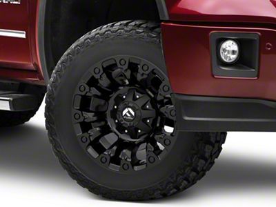 Fuel Wheels Vapor Matte Black 6-Lug Wheel; 18x9; -13mm Offset (14-18 Sierra 1500)