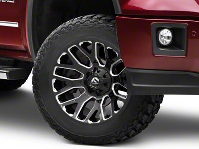 Fuel Wheels Warrior Gloss Black Milled 6-Lug Wheel; 20x10; -18mm Offset (14-18 Sierra 1500)