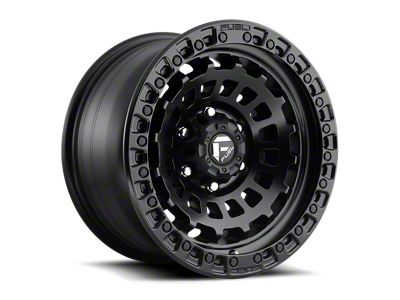 Fuel Wheels Zephyr Matte Black 6-Lug Wheel; 18x9; 1mm Offset (14-18 Sierra 1500)