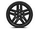 Fuel Wheels Ammo Matte Black 6-Lug Wheel; 18x9; 1mm Offset (14-18 Silverado 1500)