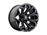 Fuel Wheels Assault Gloss Black Milled 6-Lug Wheel; 22x10; -18mm Offset (14-18 Silverado 1500)