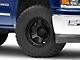 Fuel Wheels Block Matte Black with Black Ring 6-Lug Wheel; 18x9; 1mm Offset (14-18 Silverado 1500)