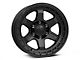 Fuel Wheels Block Matte Black with Black Ring 6-Lug Wheel; 18x9; 1mm Offset (14-18 Silverado 1500)