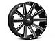 Fuel Wheels Contra Matte Black Milled 6-Lug Wheel; 20x9; 19mm Offset (14-18 Silverado 1500)