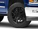 Fuel Wheels Flux Blackout 6-Lug Wheel; 22x9.5; 20mm Offset (14-18 Silverado 1500)