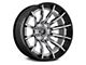 Fuel Wheels Fusion Forged Burn Chrome with Gloss Black Lip 6-Lug Wheel; 22x12; -44mm Offset (14-18 Silverado 1500)