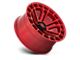 Fuel Wheels Heater Candy Red Machined 6-Lug Wheel; 22x10; -13mm Offset (14-18 Silverado 1500)