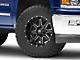 Fuel Wheels Maverick Gloss Black Milled 6-Lug Wheel; 18x9; 20mm Offset (14-18 Silverado 1500)