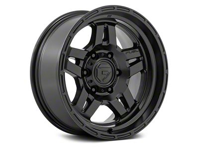 Fuel Wheels Oxide Blackout 6-Lug Wheel; 18x9; -12mm Offset (14-18 Silverado 1500)