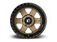 Fuel Wheels Podium Matte Bronze 6-Lug Wheel; 20x9; 2mm Offset (14-18 Silverado 1500)
