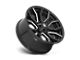 Fuel Wheels Rage Gloss Black Milled 6-Lug Wheel; 22x10; -18mm Offset (14-18 Silverado 1500)