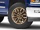 Fuel Wheels Rebar Platinum Bronze Milled 6-Lug Wheel; 20x10; -18mm Offset (14-18 Silverado 1500)
