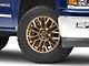 Fuel Wheels Rebar Platinum Bronze Milled 6-Lug Wheel; 20x9; 1mm Offset (14-18 Silverado 1500)