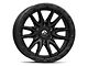 Fuel Wheels Rebel Matte Black 6-Lug Wheel; 20x9; 20mm Offset (14-18 Silverado 1500)