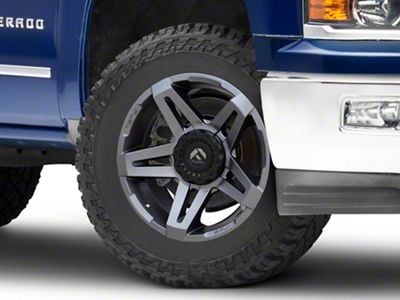 Fuel Wheels SFJ Matte Gunmetal 6-Lug Wheel; 20x12; -44mm Offset (14-18 Silverado 1500)