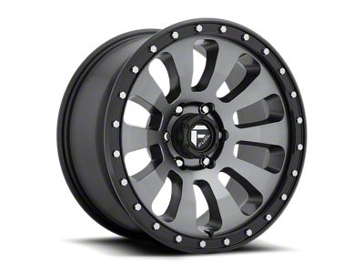 Fuel Wheels Tactic Matte Gunmetal 6-Lug Wheel; 20x9; 1mm Offset (14-18 Silverado 1500)