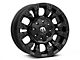 Fuel Wheels Vapor Matte Black 6-Lug Wheel; 18x9; 19mm Offset (14-18 Silverado 1500)