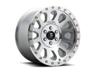 Fuel Wheels Vector Machined 6-Lug Wheel; 20x9; 1mm Offset (14-18 Silverado 1500)