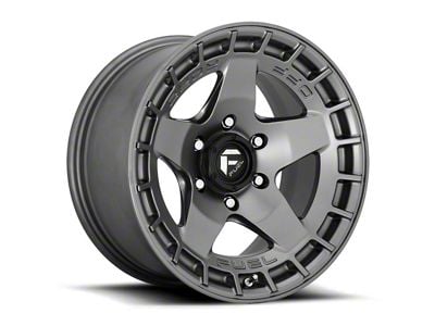 Fuel Wheels Warp Matte Gunmetal 6-Lug Wheel; 20x9; 1mm Offset (14-18 Silverado 1500)