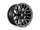 Fuel Wheels Warrior Gloss Black Milled 6-Lug Wheel; 20x9; 20mm Offset (14-18 Silverado 1500)