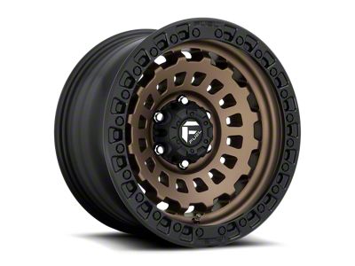 Fuel Wheels Zephyr Matte Bronze 6-Lug Wheel; 20x9; 1mm Offset (14-18 Silverado 1500)