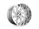 Fuel Wheels Runner Chrome 8-Lug Wheel; 20x9; 1mm Offset (15-19 Sierra 3500 HD SRW)