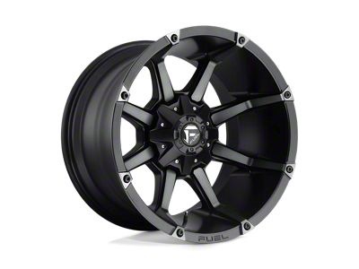 Fuel Wheels Coupler Matte Black Double Dark Tint 6-Lug Wheel; 20x9; 19mm Offset (15-22 Canyon)