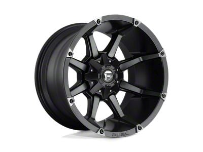Fuel Wheels Coupler Matte Black Double Dark Tint 6-Lug Wheel; 20x9; 19mm Offset (15-22 Colorado)
