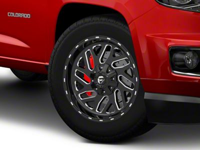 Fuel Wheels Triton Gloss Black Milled 6-Lug Wheel; 20x9; 20mm Offset (15-22 Colorado)