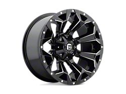 Fuel Wheels Assault Gloss Black Milled 6-Lug Wheel; 22x10; -18mm Offset (15-20 F-150)