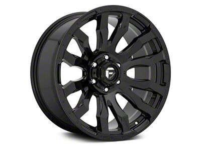 Fuel Wheels Blitz Gloss Black 6-Lug Wheel; 22x10; -18mm Offset (15-20 F-150)