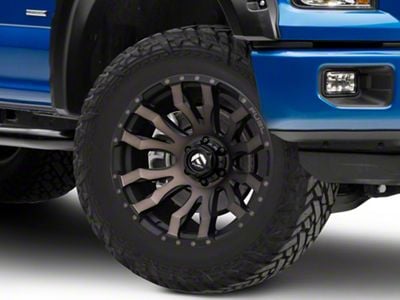 Fuel Wheels Blitz Matte Black with Double Dark Tint 6-Lug Wheel; 20x9; 1mm Offset (15-20 F-150)