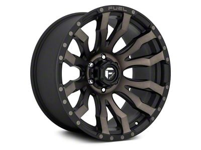 Fuel Wheels Blitz Matte Black with Double Dark Tint 6-Lug Wheel; 22x10; -18mm Offset (15-20 F-150)