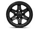 Fuel Wheels Block Beadlock Matte Black 6-Lug Wheel; 17x8.5; 0mm Offset (15-20 F-150)