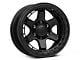 Fuel Wheels Block Beadlock Matte Black 6-Lug Wheel; 17x8.5; 0mm Offset (15-20 F-150)