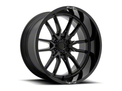 Fuel Wheels Clash Gloss Black 6-Lug Wheel; 24x12; -44mm Offset (15-20 F-150)