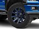 Fuel Wheels Contra Gloss Black with Blue Tinted Clear 6-Lug Wheel; 20x10; -19mm Offset (15-20 F-150)