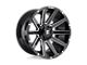 Fuel Wheels Contra Gloss Black Milled 6-Lug Wheel; 20x10; -18mm Offset (15-20 F-150)