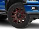 Fuel Wheels Contra Gloss Black with Red Tinted Clear 6-Lug Wheel; 20x9; 20mm Offset (15-20 F-150)