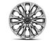 Fuel Wheels Flame Platinum 6-Lug Wheel; 22x10; -18mm Offset (15-20 F-150)