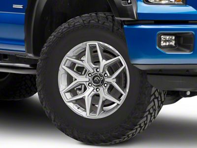 Fuel Wheels Flux Platinum 6-Lug Wheel; 18x9; 20mm Offset (15-20 F-150)